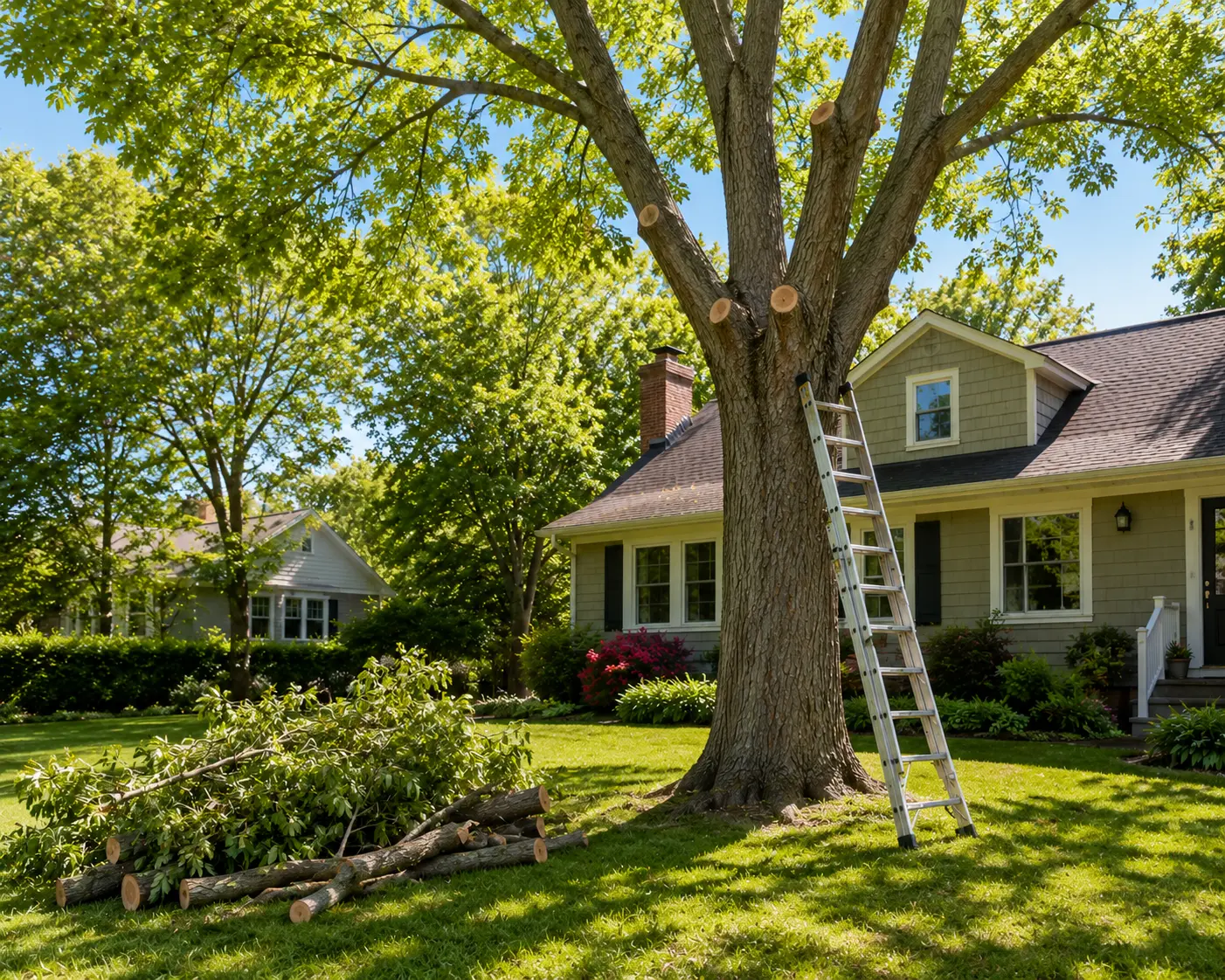 Tree trimming in Canton Ohio